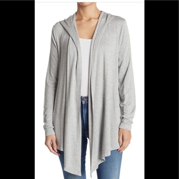 Splendid front drape boho style cardigan size S, NWT - Picture 2 of 9